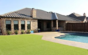 Custom Backyards in New Deal, Texas