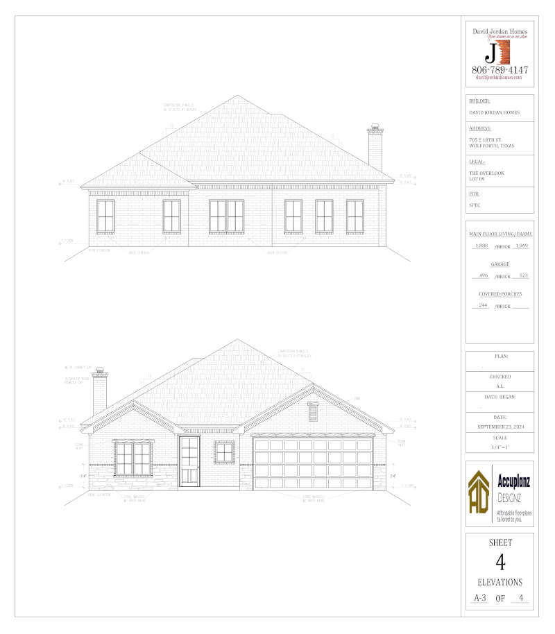 705-E 18th Street (construction set)